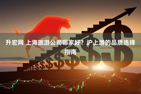 升宏网 上海旅游公司哪家好？沪上游的品质选择指南