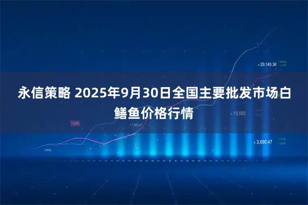 永信策略 2025年9月30日全国主要批发市场白鳝鱼价格行情